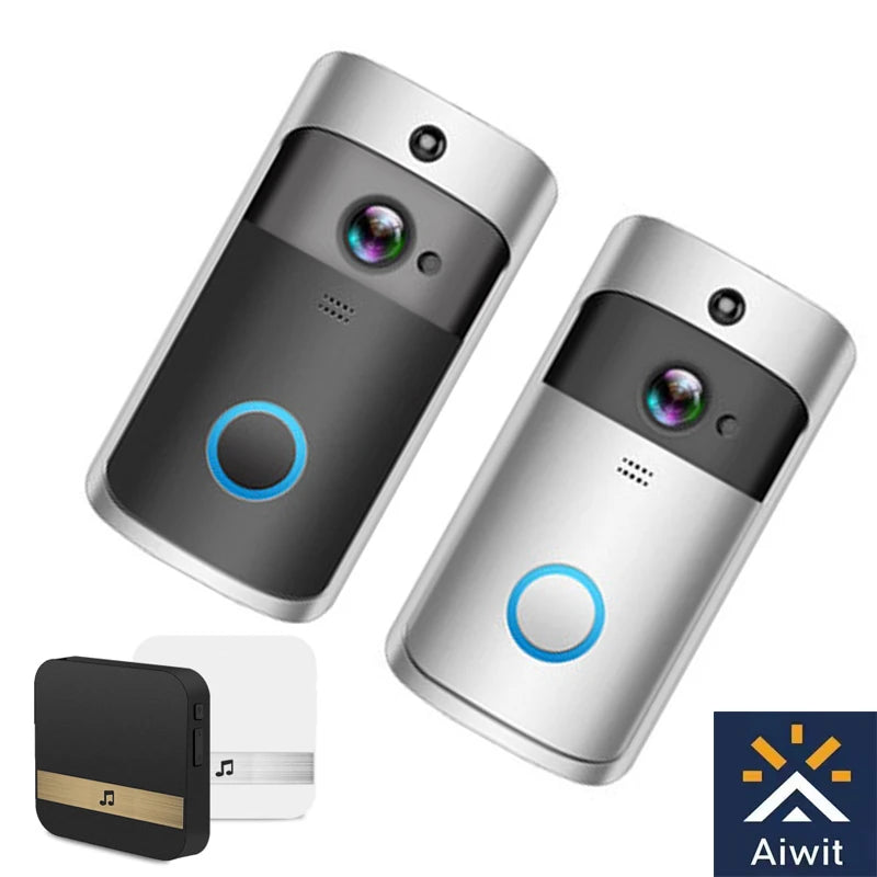 Campainha Camera Alarm Wireless Security