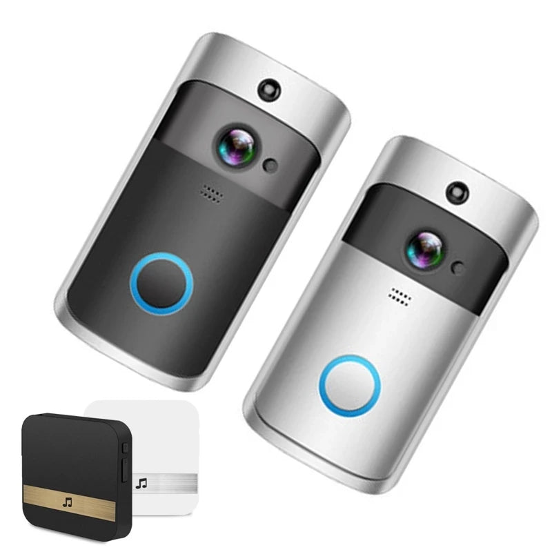 Campainha Camera Alarm Wireless Security