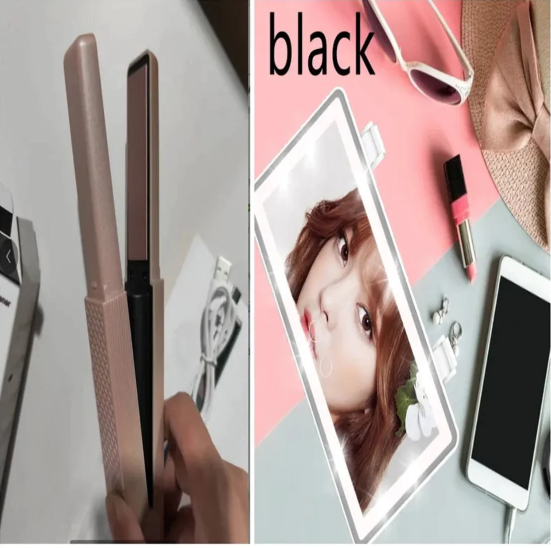 Mini Ceramic Hair Straightener